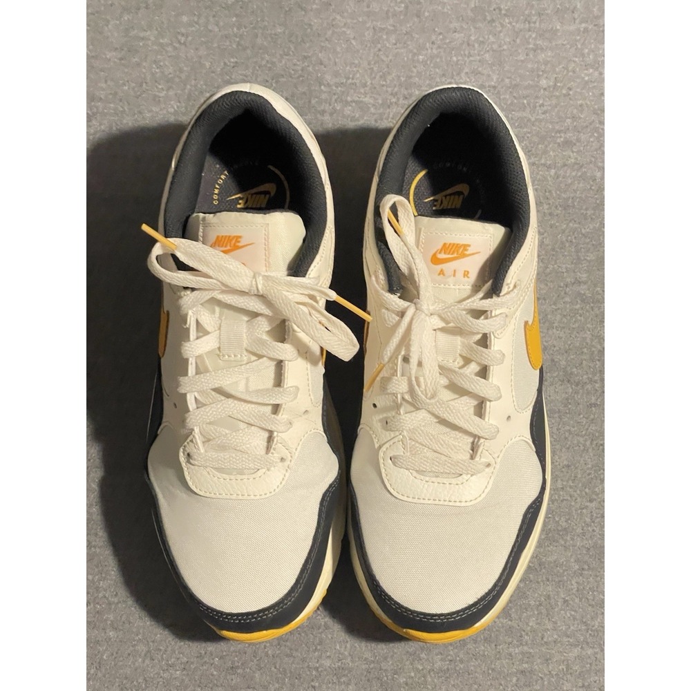Nike Air Max SC White Black Yellow Running Shoes Men's Size 9 Sneakers
